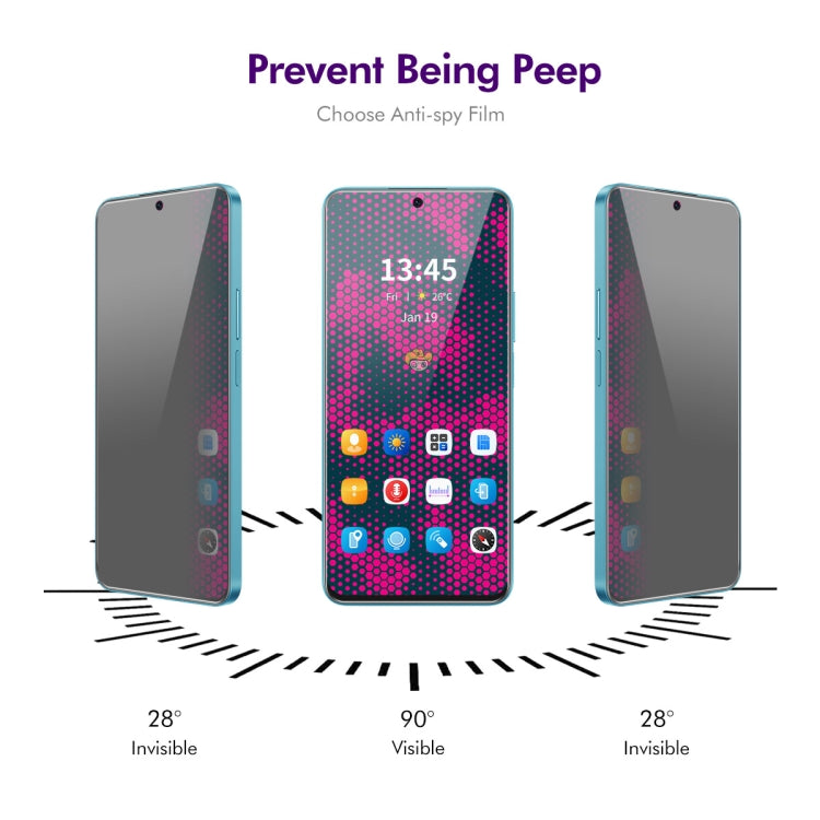 For Tecno Spark 20 Pro ENKAY Hat-Prince 28 Degree Anti-peeping Privacy Tempered Glass Film - Tecno Tempered Glass by ENKAY | Online Shopping UK | buy2fix