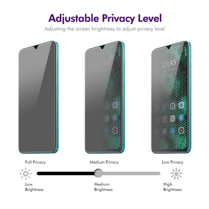 For Tecno Spark 9 Pro 5pcs ENKAY Hat-Prince 28 Degree Anti-peeping Privacy Tempered Glass Film - Others by ENKAY | Online Shopping UK | buy2fix