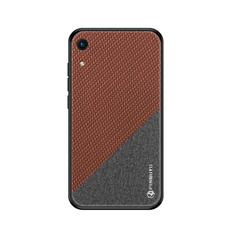 PINWUYO Honors Series Shockproof PC + TPU Protective Case for Huawei Honor 8A / Y6 Pro 2019 / Enjoy 9e(Brown) - Honor Cases by PINWUYO | Online Shopping UK | buy2fix