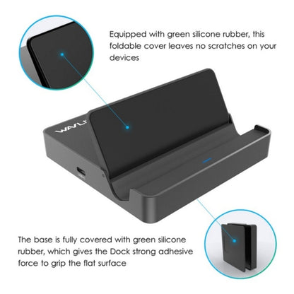 WAVLINK UHP3D01G Gigabit Ethernet USB 3.0 Multi-Function HUB 4K HD Docking Station(UK Plug) - USB 3.0 HUB by WAVLINK | Online Shopping UK | buy2fix