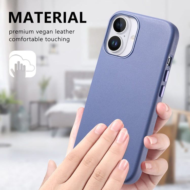 For iPhone 16 Pro Electroplated Metal Button Shockproof Phone Case(Blue) - iPhone 16 Pro Cases by buy2fix | Online Shopping UK | buy2fix