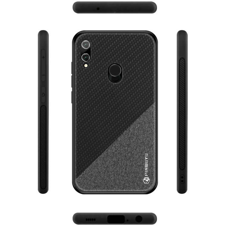 PINWUYO Honors Series Shockproof PC + TPU Protective Case for Huawei Honor 10 Lite / P Smart 2019(Brown) - Honor Cases by PINWUYO | Online Shopping UK | buy2fix