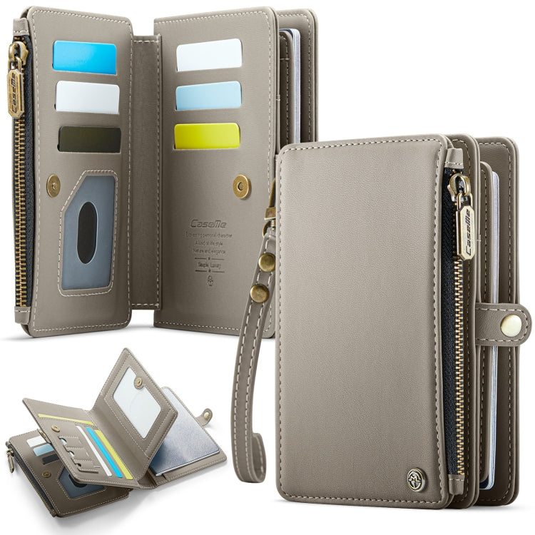 CaseMe-Me60 Multi-functional Anti-theft Swipe Passport Wallet(Grey) -  by CaseMe | Online Shopping UK | buy2fix