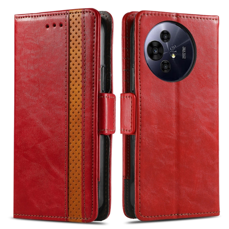 For TCL 50 Pro NxtPaper CaseNeo Splicing Dual Magnetic Buckle Leather Phone Case(Red) - More Brand by CaseNeo | Online Shopping UK | buy2fix