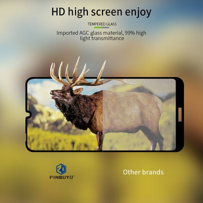 PINWUYO 9H 2.5D Full Screen Tempered Glass Film for Nokia 2.2(Black) - Nokia Tempered Glass by PINWUYO | Online Shopping UK | buy2fix