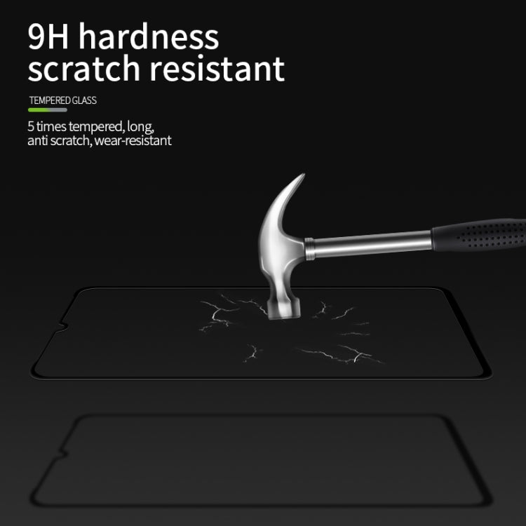 PINWUYO 9H 3D Curved Tempered Glass Film  for Xiaomi Mi CC9(Black) -  by PINWUYO | Online Shopping UK | buy2fix