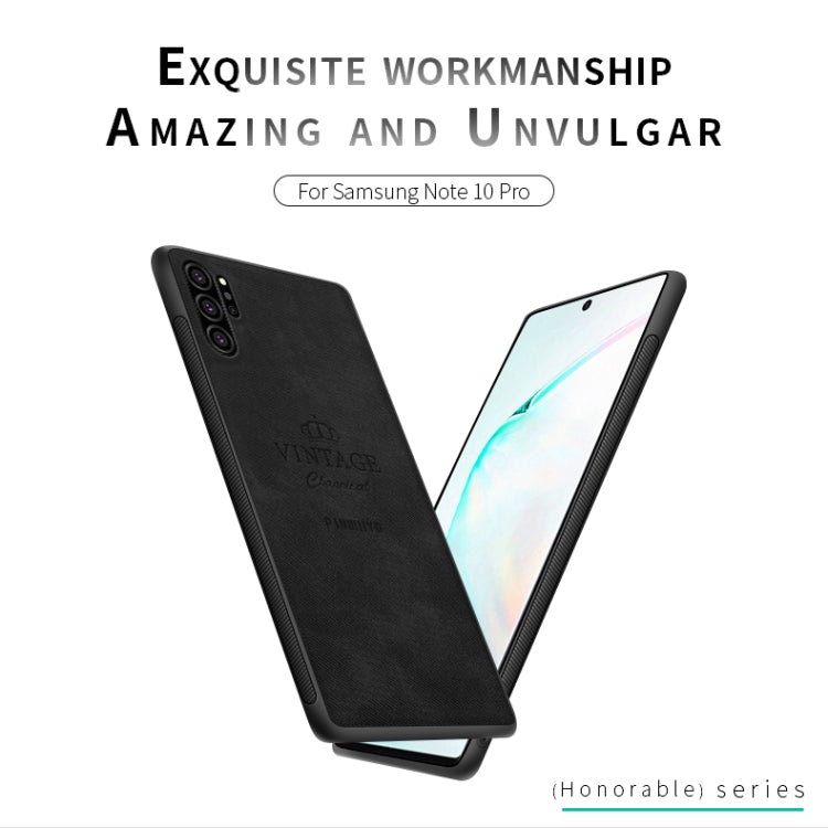 PINWUYO Shockproof Waterproof Full Coverage PC + TPU + Skin Protective Case  for Galaxy Note10+(Gray) - Galaxy Phone Cases by PINWUYO | Online Shopping UK | buy2fix