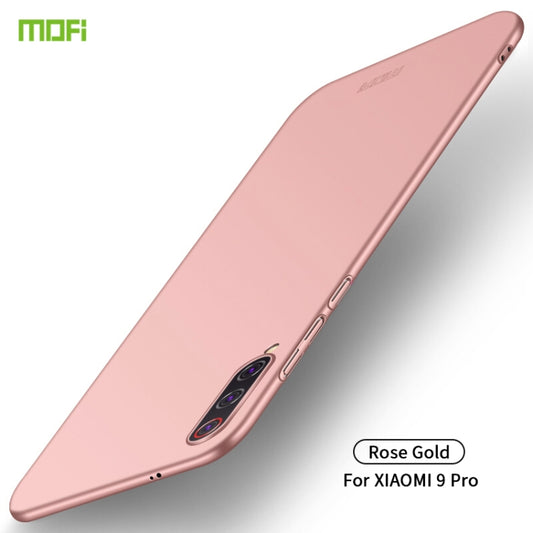 For Xiaomi Mi 9 Pro MOFI Frosted PC Ultra-thin Hard Case(Rose gold) - Xiaomi Cases by MOFI | Online Shopping UK | buy2fix