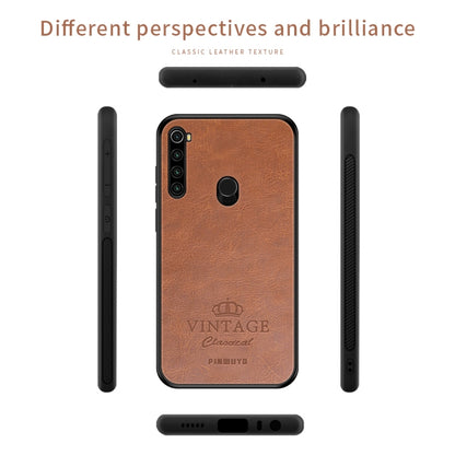 For Xiaomi Redmi Note 8T PINWUYO Pin Rui Series Classical PU Leather + PC + TPU Anti-fall All-inclusive Case (Red) - Xiaomi Cases by PINWUYO | Online Shopping UK | buy2fix