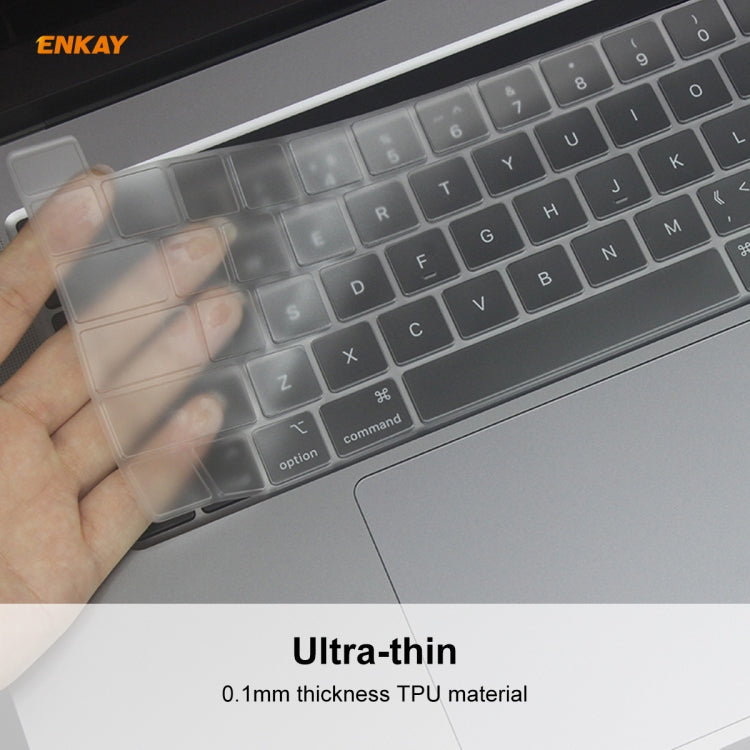 ENKAY TPU Soft Keyboard Protector for MacBook Pro 16 inch A2141 / Pro 13.3 inch A2289 & A2251 & A2338 (2020), US Version - Keyboard Protector by ENKAY | Online Shopping UK | buy2fix