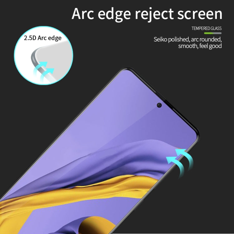 For Xiaomi RedMi K30 MOFI 9H 2.5D Full Screen Tempered Glass Film(Black) -  by MOFI | Online Shopping UK | buy2fix