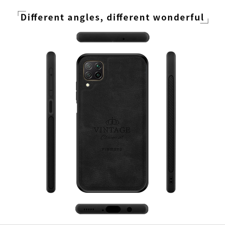 For Huawei Nova 6 SE PINWUYO Zun Series PC + TPU + Skin Waterproof And Anti-fall All-inclusive Protective Shell(Brown) - Huawei Cases by PINWUYO | Online Shopping UK | buy2fix