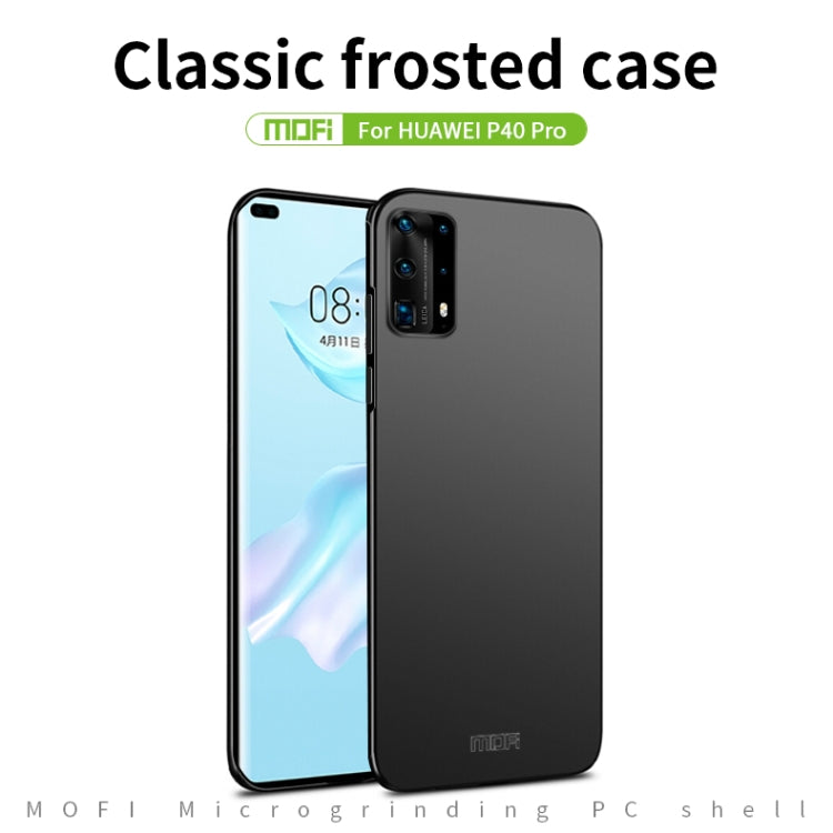 For Huawei P40 Pro MOFI Frosted PC Ultra-thin Hard Case(Gold) - Huawei Cases by MOFI | Online Shopping UK | buy2fix