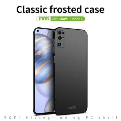 For Huawei Honor 30 MOFI Frosted PC Ultra-thin Hard Case(Gold) - Honor Cases by MOFI | Online Shopping UK | buy2fix