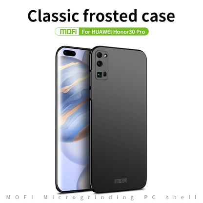 For Huawei Honor 30 Pro MOFI Frosted PC Ultra-thin Hard Case(Blue) - Honor Cases by MOFI | Online Shopping UK | buy2fix