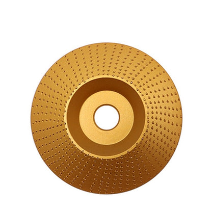 Woodworking Sanding Thorn Disk Angle Grinder Thorn Disk Plastic Grinding Disk Polishing Disk, Style:Bevel(Gold) - Abrasive Tools & Accessories by buy2fix | Online Shopping UK | buy2fix