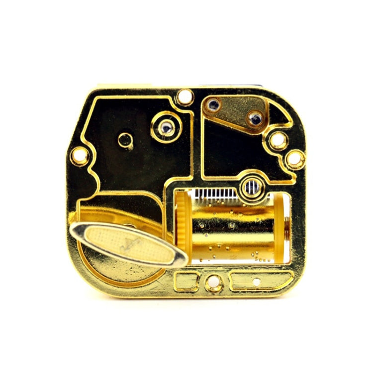 Eight-tone Gold-plated Bar Repair Parts DIY Sky City Paperback Music Box(Canon) - Music Box by buy2fix | Online Shopping UK | buy2fix