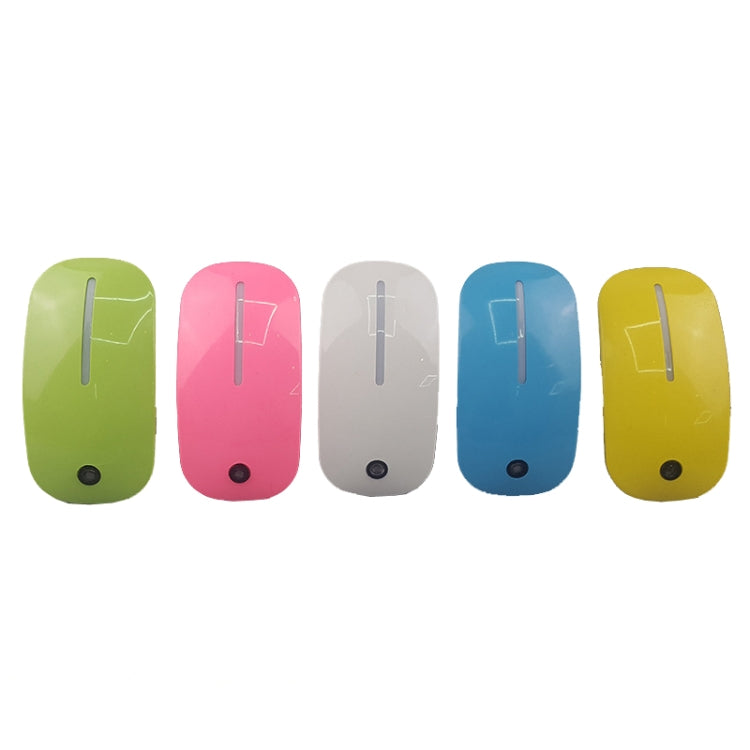 A66 Mouse Type LED Intelligent Light Control Night Light, Plug:UK Plug(Yellow) - Sensor LED Lights by buy2fix | Online Shopping UK | buy2fix