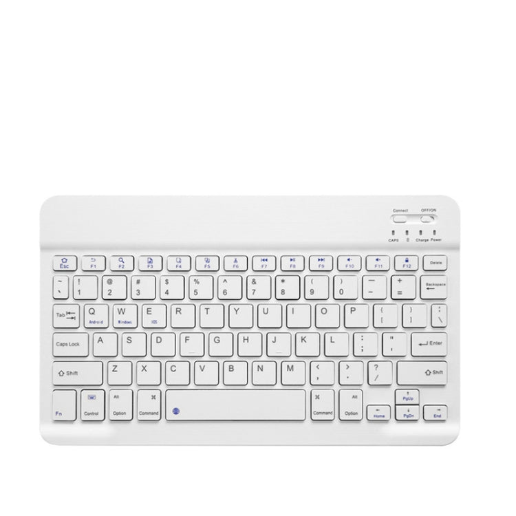 YS-001 9.7-10.1 Inch Tablets Phones Universal Mini Wireless Bluetooth Keyboard, Style:Only Keypad(White) - Universal Keyboard by buy2fix | Online Shopping UK | buy2fix