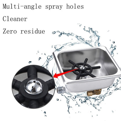 Automatic High Pressure Embedded Stainless Steel Bar Cup Washer Medium Cup Washer - Cleaning Tools by buy2fix | Online Shopping UK | buy2fix
