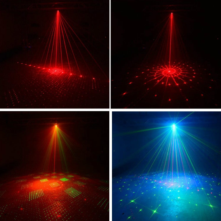 MN-R60 USB Rechargeable Mini Voice-activated Laser Light Christmas Home Entertainment Flash LED Laser Atmosphere Light Stage Light - Stage Lighting by buy2fix | Online Shopping UK | buy2fix