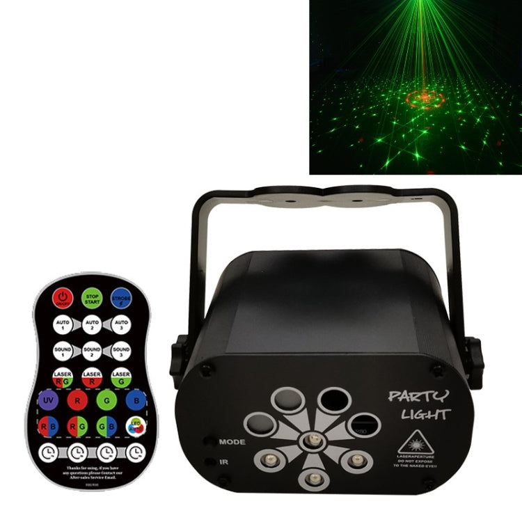 R90 8W UV Mini Laser Light Sound Control Induction Stage Atmosphere Light Bar KTV Laser Light, Specification: Built-in Battery Charging - Stage Lighting by buy2fix | Online Shopping UK | buy2fix