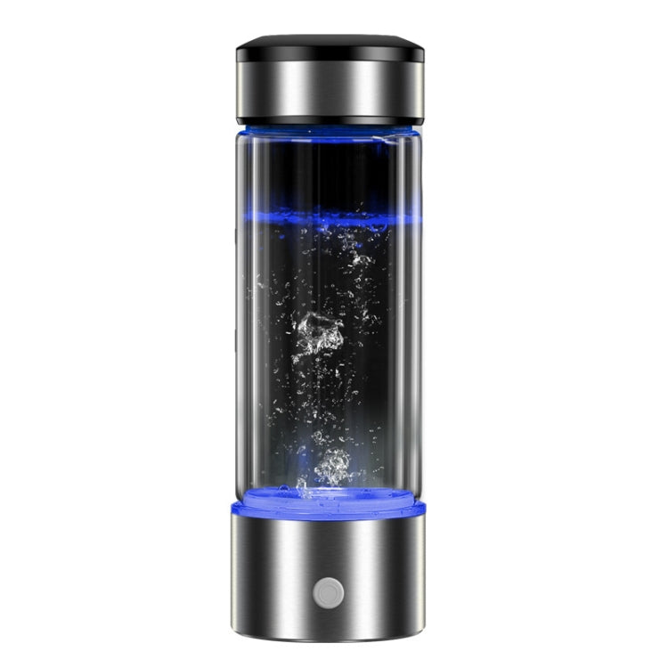 Portable Health Hydrogen-Rich Water Cup High-Concentration Negative Ion Electrolysis Generator, Capacity: 450ml(Black) - Vacuum Thermoses & Cups by buy2fix | Online Shopping UK | buy2fix