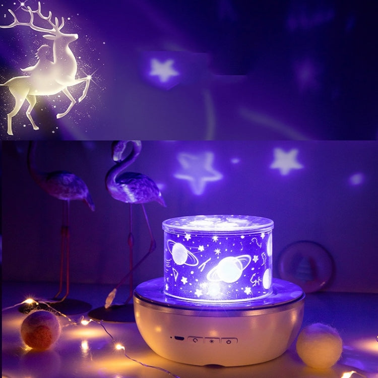 Fantasy Starry Sky Projector Night Light Atmosphere Light Valentine Day Gift, Style: USB-in Version - Night Lights by buy2fix | Online Shopping UK | buy2fix