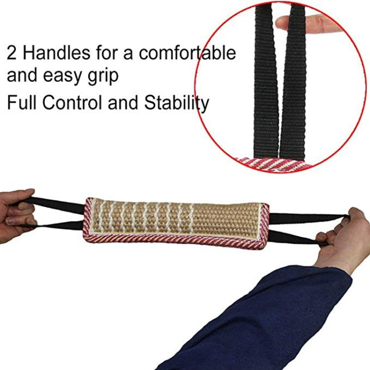 Dog Training Hemp Bite Stick Dog Bite Stick Dog Training Supplies(A5) - Training Aids by buy2fix | Online Shopping UK | buy2fix