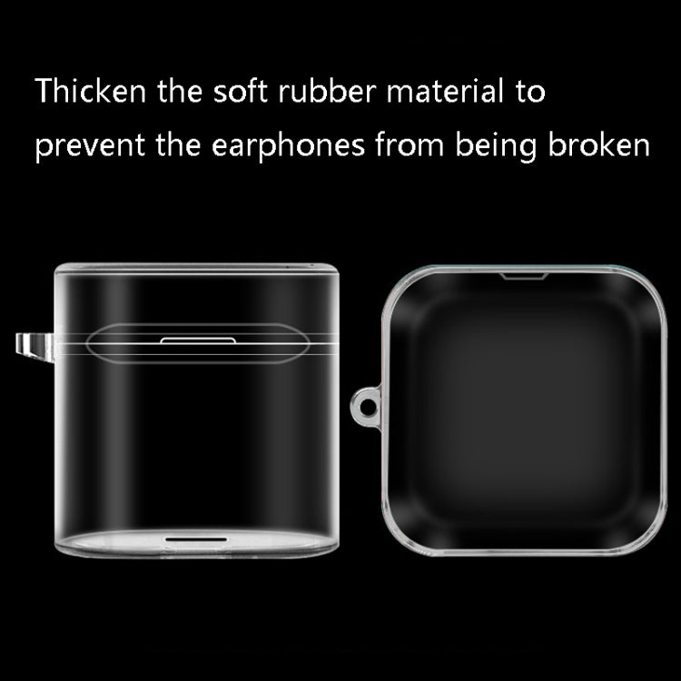 2 PCS Headset Protective Cover Headphone Charging Box Anti-Fall Soft Shell(For Xiaomi  Air 2 SE) - Xiaomi Earphone Case by buy2fix | Online Shopping UK | buy2fix