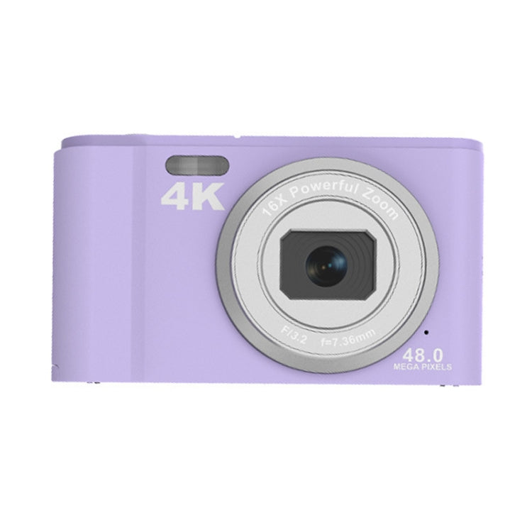 DC303A 2.8-Inch 4K 16X Zoom HD Digital Camera Mini Children Photography Camera US Plug(Purple Blue) - Children Cameras by buy2fix | Online Shopping UK | buy2fix