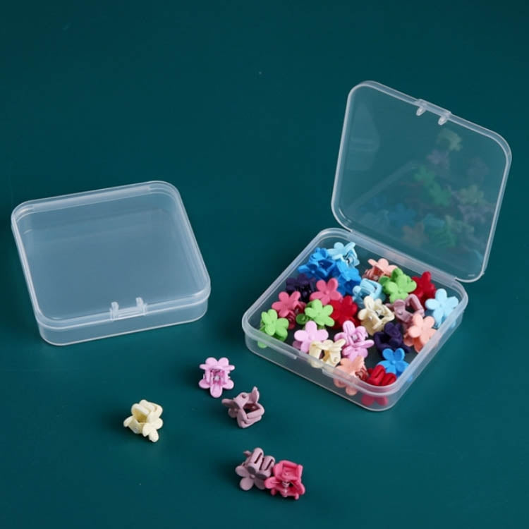 20 PCS Square Plastic Box With Cover Transparent Storage Box PP Parts Tool Box Electronic Component Accessories Box - Storage Boxes by buy2fix | Online Shopping UK | buy2fix