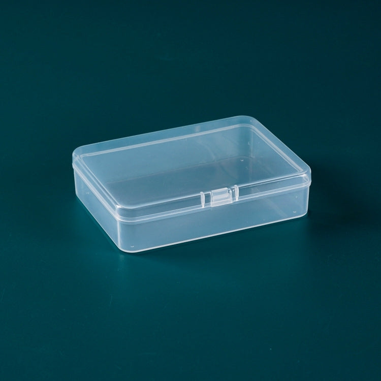 10 PCS Rectangular PP Plastic Box Transparent Packaging Box With Cover Plastic Parts Hardware Tool Storage Box - Storage Boxes by buy2fix | Online Shopping UK | buy2fix