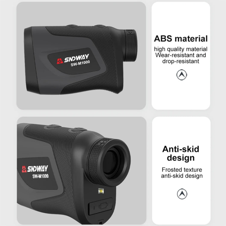 SNDWAY Telescope Golf Rangefinder Handheld Outdoor Altitude Angle Rangefinder, Model: SW-M700 700m - Laser Rangefinder by SNDWAY | Online Shopping UK | buy2fix