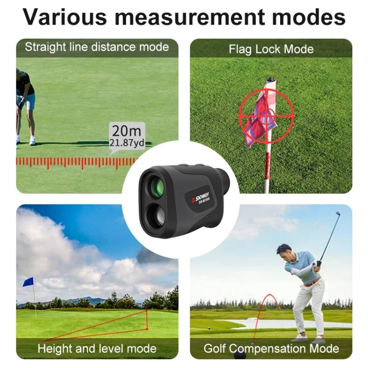 SNDWAY Telescope Golf Rangefinder Handheld Outdoor Altitude Angle Rangefinder, Model: SW-M700 700m - Laser Rangefinder by SNDWAY | Online Shopping UK | buy2fix