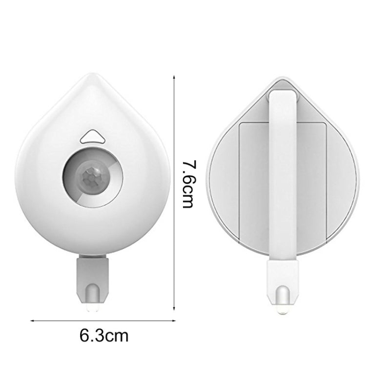 1705 Toilet Light Human Body Induction Night Light LED Toilet Night Light(8 Color) - Sensor LED Lights by buy2fix | Online Shopping UK | buy2fix