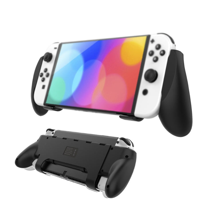 JYS NS218 Multifunctional Game Console Integrated Protective Case With Grip  For Switch OLED(Black) - Cases by JYS | Online Shopping UK | buy2fix