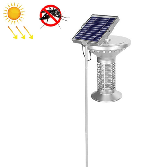 Household Outdoor Solar Light Control Mosquito Lamp(Silver) - Solar Lights by buy2fix | Online Shopping UK | buy2fix