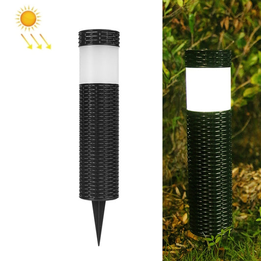 Solar LED Outdoor Waterproof Cylinder Lawn Light, Style: White Light - Solar Lights by buy2fix | Online Shopping UK | buy2fix