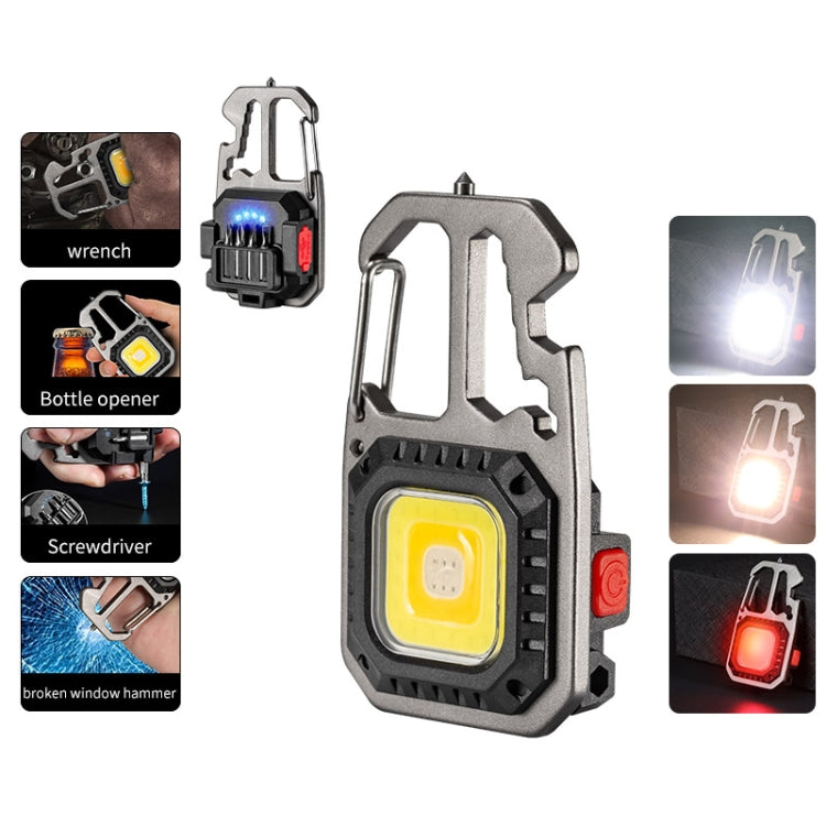 E-SMARTER W5138 Mini Bright Light Portable Flashlight, Specification: Tarnish+Bracket - Mini Flashlight by E-SMARTER | Online Shopping UK | buy2fix