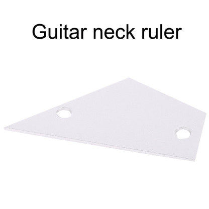 2PCS Aluminum Silver Leveling Ruler Guitar Repair Measuring Ruler Tools - Stringed Instruments Accessories by buy2fix | Online Shopping UK | buy2fix