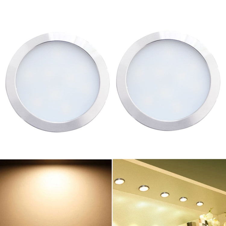 2 PCS 2W DC12V 18LED Cabinet Lights Showcase Lights,Spec:  DuPont Terminal- Bottom  Outlet(Warm Light 3000K) - Novelty Lighting by buy2fix | Online Shopping UK | buy2fix