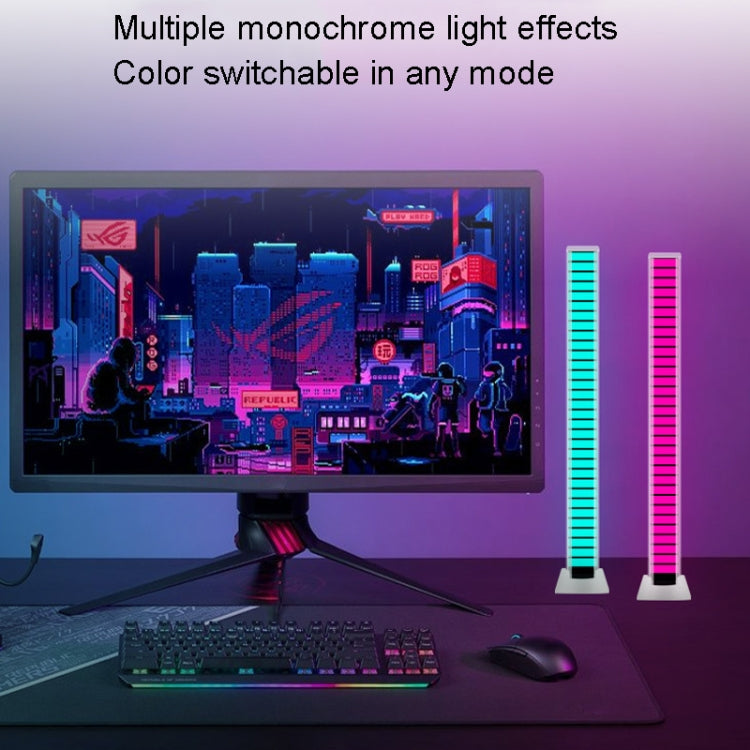 LED Pick Up Light Illuminating Light Effect Desktop Night Light, Color: Black+Stand(USB Charging) - Novelty Lighting by buy2fix | Online Shopping UK | buy2fix