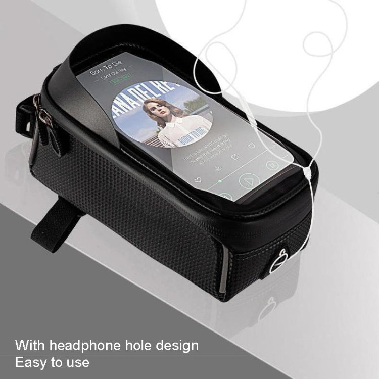 Bicycle Riding Front Beam Bag Mobile Phone Touch Screen Waterproof Storage Bag Without Packaging Box - Bicycle Bags by buy2fix | Online Shopping UK | buy2fix