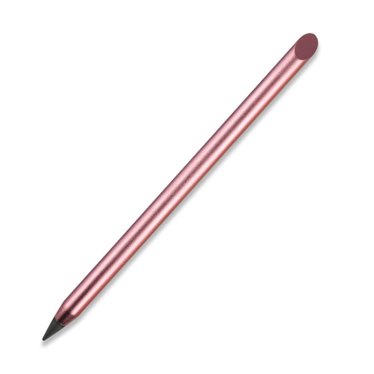 Office Pencil Unlimited Writing Eternal Metal Pen Inkless Pen Student Writing Pencil HB(Pink) - Pencils by buy2fix | Online Shopping UK | buy2fix