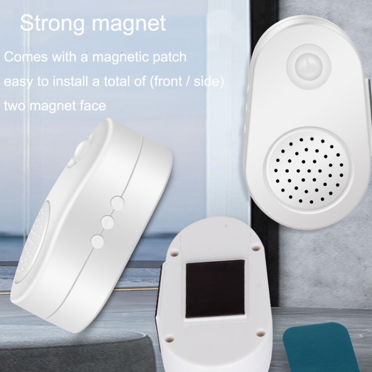 Small Horn Voice Announcement Sensor Entrance Voice Broadcaster Can Used As Doorbell, Specification: Battery Round - Sensor Doorbell by buy2fix | Online Shopping UK | buy2fix