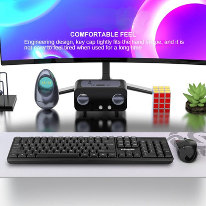 K-Snake KM001 Wired Keyboard And Mouse Set Desktop Computer Keyboard, Style: Without Mouse - Wired Keyboard by K-Snake | Online Shopping UK | buy2fix