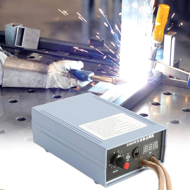 Portable 18650 Battery Spot Welder 5000W High Power Handheld Spot Welding Machine, Style: Footswitch Version US Plug - Others by buy2fix | Online Shopping UK | buy2fix