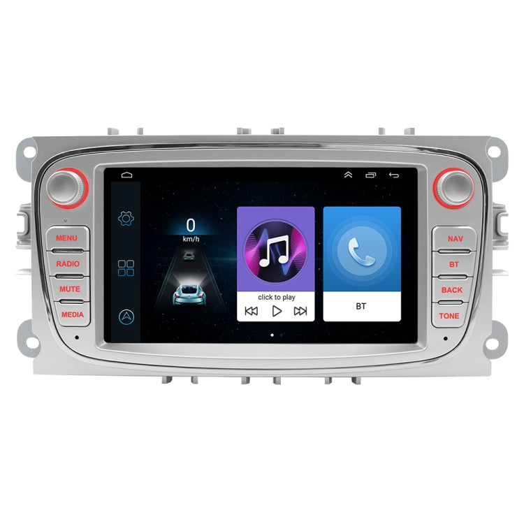 For Ford Focus 7 Inch HD Android Navigation Bluetooth RDS Radio, Size: 2+32G(Silver) - Car MP3 & MP4 & MP5 by buy2fix | Online Shopping UK | buy2fix