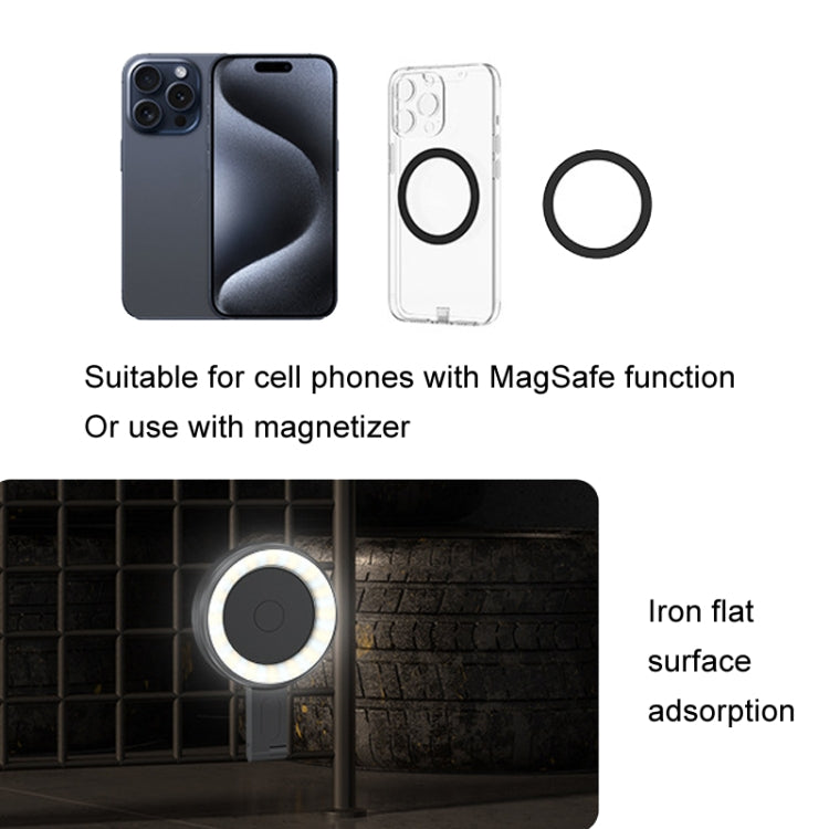 Cell Phone Magnetic Fill Light Portable Photo Pocket Lamp(Black) - Selfie Light by buy2fix | Online Shopping UK | buy2fix